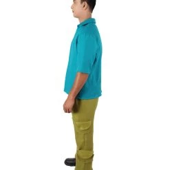 HPO Men's Adult Men’s Cartoon Character Green Super Smarty Pants Costume | All Sizes