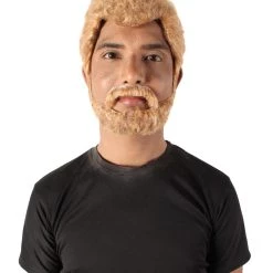 HPO Adult Men's Prince Of Wales British Ginger Brown Wig