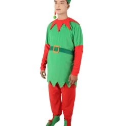 HPO Adult Men’s Santa’s Helper Magical Elf Costume