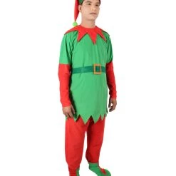 HPO Adult Men’s Santa’s Helper Magical Elf Costume