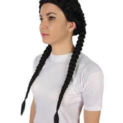 HPO Adult Women’s Black Celebrity Kim Boxer Braid Wig