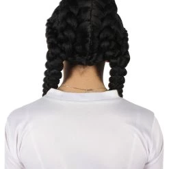 HPO Adult Women’s Black Celebrity Kim Boxer Braid Wig