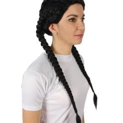HPO Adult Women’s Black Celebrity Kim Boxer Braid Wig