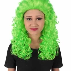 HPO Adult Women's Long Curly Country Singer Wig | Multiple Color Options