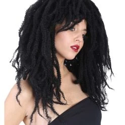 HPO Adult Women's Long Dreadlock Wig | Multiple Color Options
