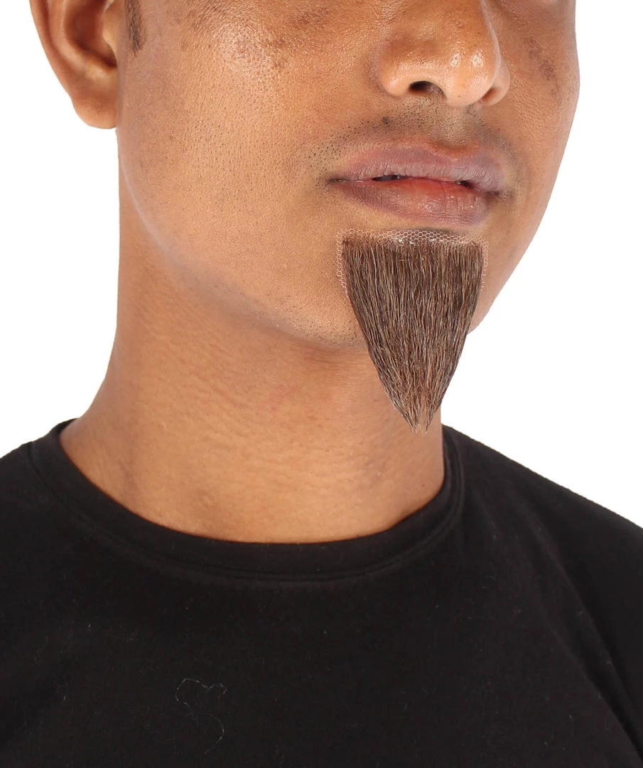 HPO Adult Men's Van Dyke Fake Goatee Beard | Multi Color Options