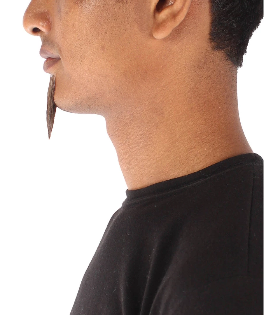HPO Adult Men's Van Dyke Fake Goatee Beard | Multi Color Options