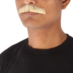 HPO Men's Synthetic Hair Mustache Cosplay Facial Hair