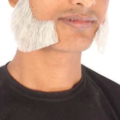 HPO Adult Men's Fake Facial Hair Mutton Chops Side Burns Set | Multiple Colors
