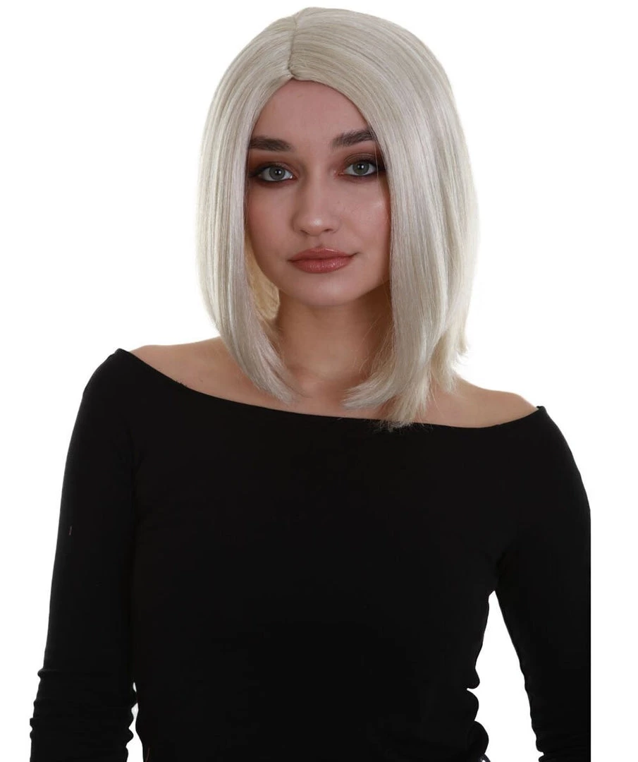 BC Natural Silk Bob | Women's Blonde Color Straight Shoulder Length Trendy Natural Silk Bob Wig