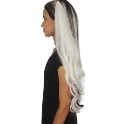 Ari Women's Long Lace Front Wavy Buns With Dark Roots - Adult Fashion Wigs | Nunique | Nunique