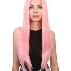 Camila Women's Long Length Lace Front Straight With Dark Roots - Adults Fashion Wigs | Nunique | Nunique