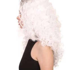 Cassie Women's Shoulder Length Lace Front Curly With Dark Roots - Adults Fashion Wig | Nunique | Nunique