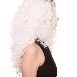 Cassie Women's Shoulder Length Lace Front Curly With Dark Roots - Adults Fashion Wig | Nunique | Nunique