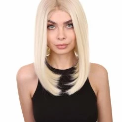 Cindy Women's Sholder Length Lace Front Bob With Dark Roots - Adults Fashion Wigs | Nunique | Nunique