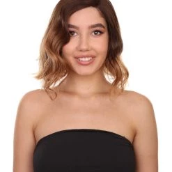CoCo Women's Shoulder Length Lace Front Wavy With Bangs - Adults Fashion | Nunique | Nunique