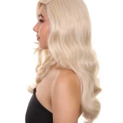 Frida Women's Long Length Lace Front Wavy With Bangs - Adults Fashion Wigs | Nunique | Nunique