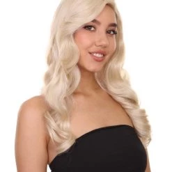 Frida Women's Long Length Lace Front Wavy With Bangs - Adults Fashion Wigs | Nunique | Nunique