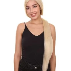 Hailey Women's Extra Long Length Lace Front Straight Hair With Bangs - Adult Fashion Wigs | Nunique | Nunique