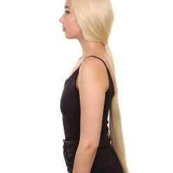 Hailey Women's Extra Long Length Lace Front Straight Hair With Bangs - Adult Fashion Wigs | Nunique | Nunique