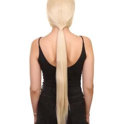 Hailey Women's Extra Long Length Lace Front Straight Hair With Bangs - Adult Fashion Wigs | Nunique | Nunique