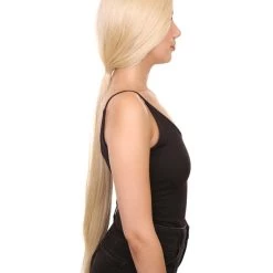 Hailey Women's Extra Long Length Lace Front Straight Hair With Bangs - Adult Fashion Wigs | Nunique | Nunique