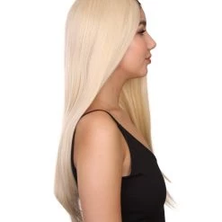 Jackie Women's Long Length Lace Front Straight With Dark Roots - Adults Fashion Wigs | Nunique | Nunique