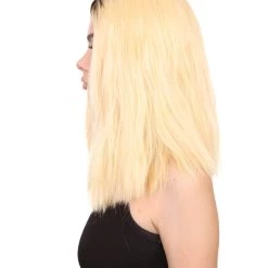 Khlo Women's Mid Length Lace Front Straight Hair With Dark Roots - Adult Fashion Wigs | Nunique | Nunique