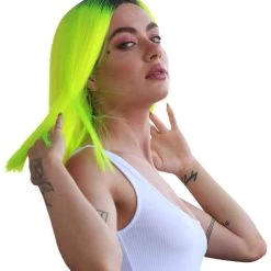 Kylie Women's Mid Length Lace Front Straight Hair With Dark Roots - Adult Fashion Wigs | Nunique | Nunique