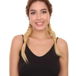 Lola Women's Mid Length Lace Front French Braids - Adult Fashion Wigs | Nunique | Nunique