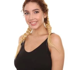 Lola Women's Mid Length Lace Front French Braids - Adult Fashion Wigs | Nunique | Nunique