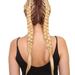 Lola Women's Mid Length Lace Front French Braids - Adult Fashion Wigs | Nunique | Nunique