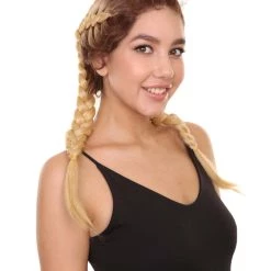 Lola Women's Mid Length Lace Front French Braids - Adult Fashion Wigs | Nunique | Nunique