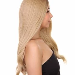 Mary-Kate Women's Long Length Lace Front Wavy Hair With Dark Roots - Adult Fashion Wigs | Nunique | Nunique