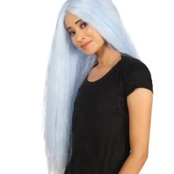Naomi Women's Extra Long Length Lace Front Straight With Bangs - Adults Fashion Wigs | Nunique | Nunique