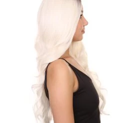 Scarlett Women's Long Length Lace Front Wavy Dark Roots - Adult Fashion Wigs | Nunique | Nunique