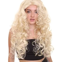 HPO Adult Women’s 70's Disco Diva Wig | Multiple Color Options