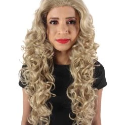 HPO Adult Women’s 70's Disco Diva Wig | Multiple Color Options